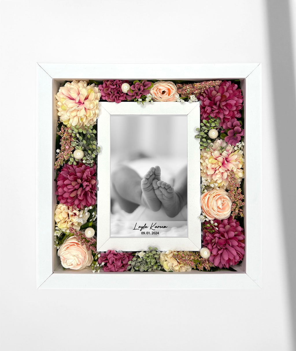 Mulberry Flower Frame