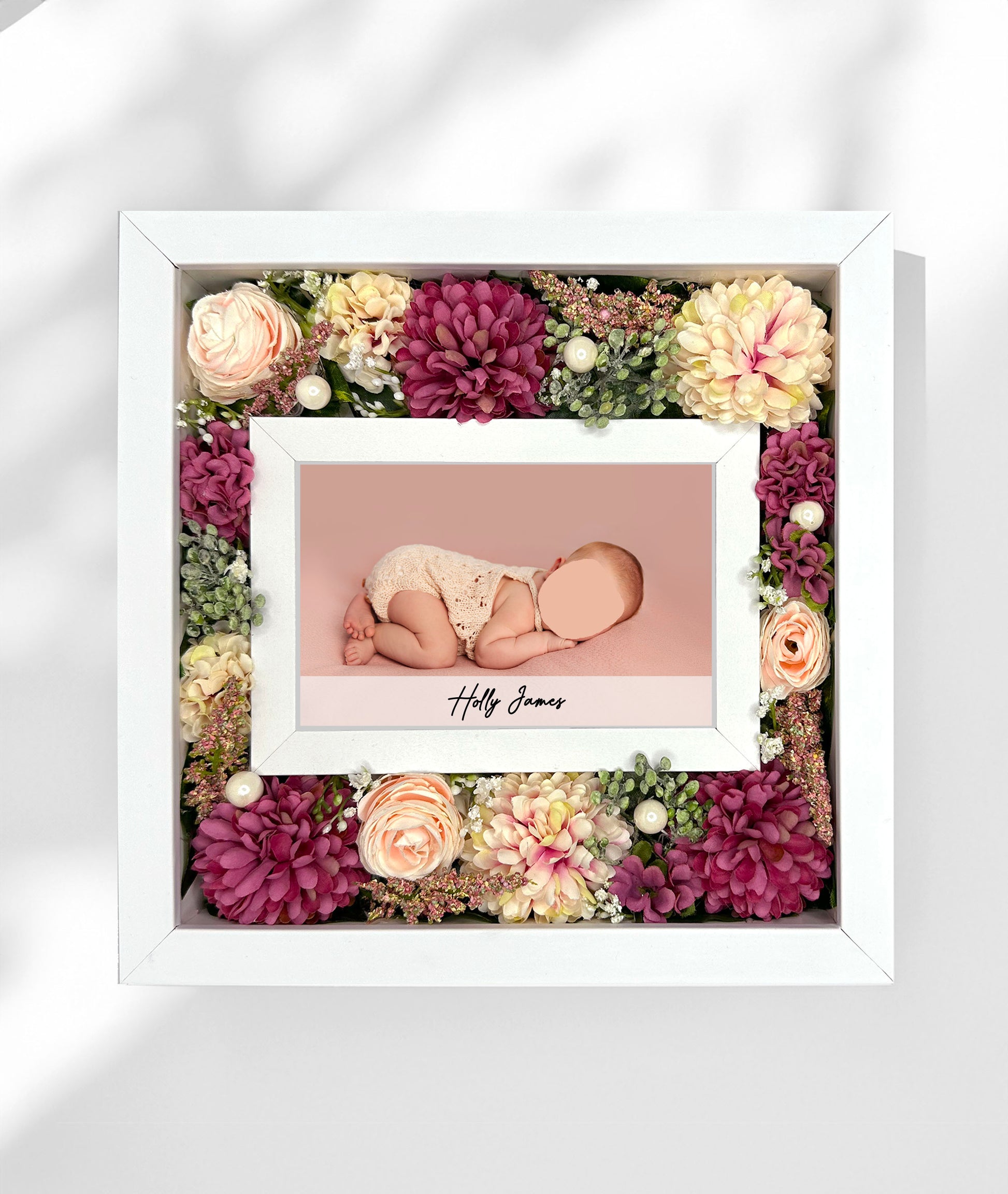 Mulberry Flower Frame