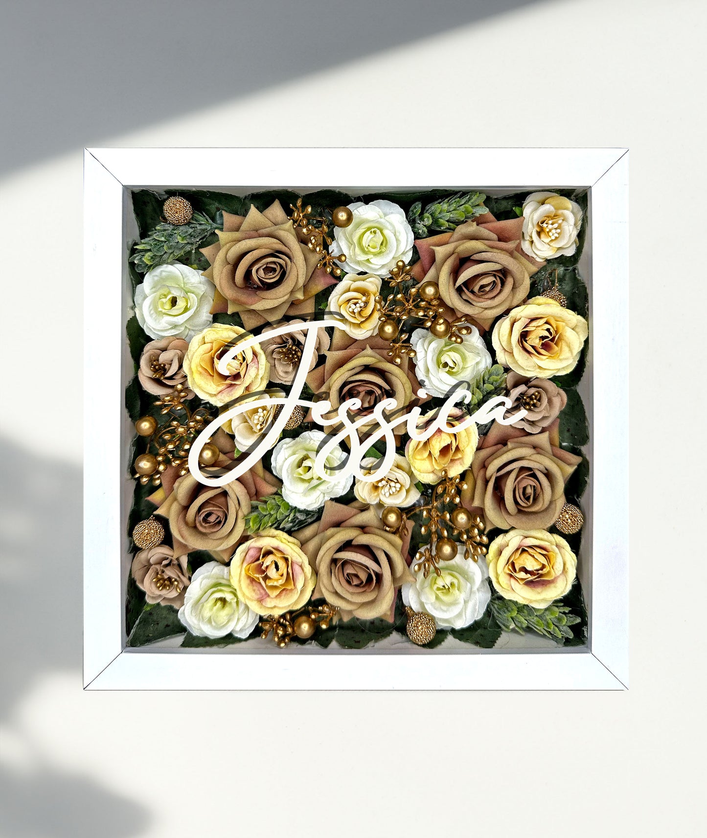 Name (English only) Flower Box Frame