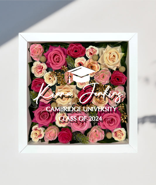 Graduation Flower Box Frame