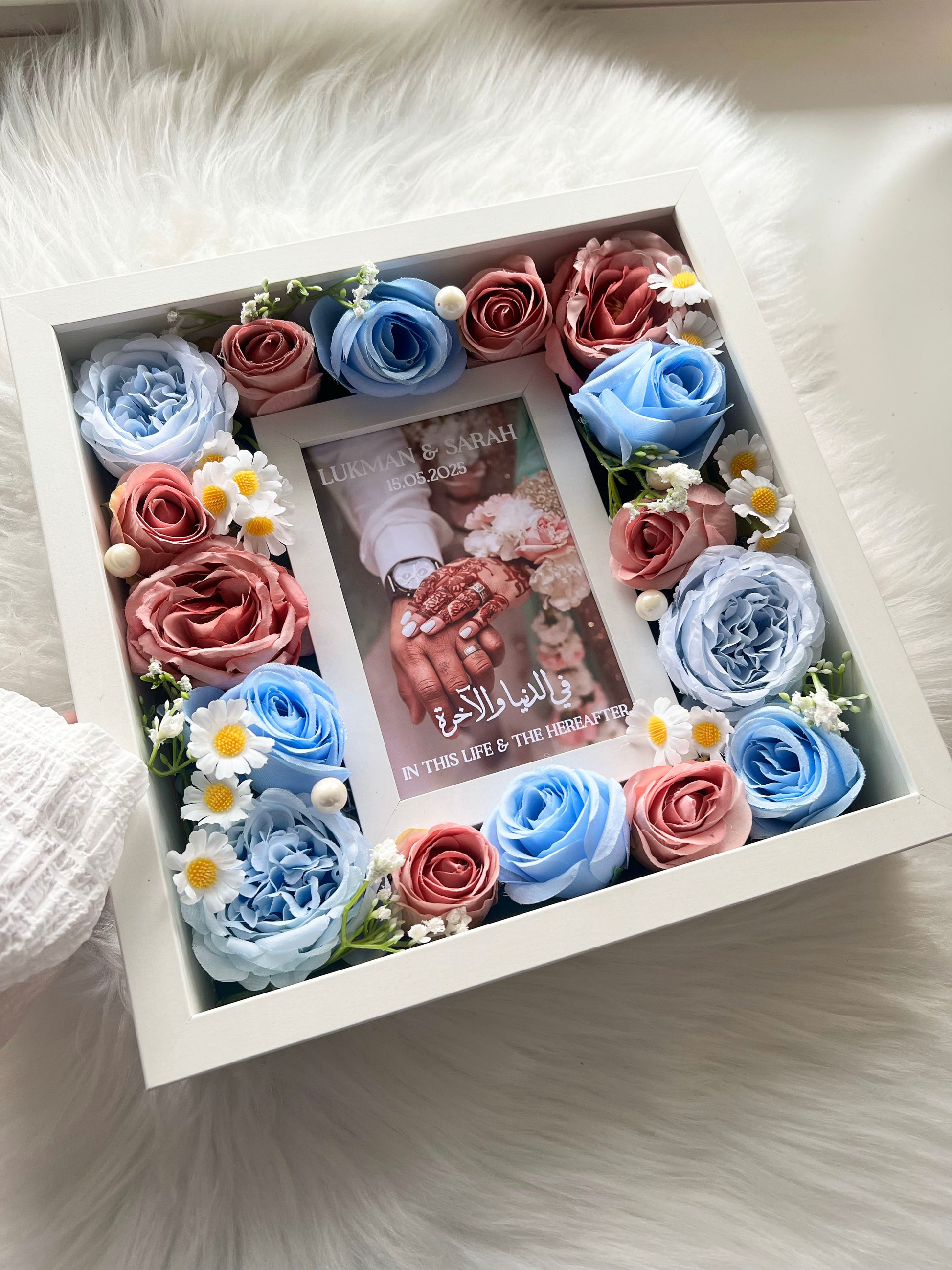 Pastel Mix Flower Box Frame