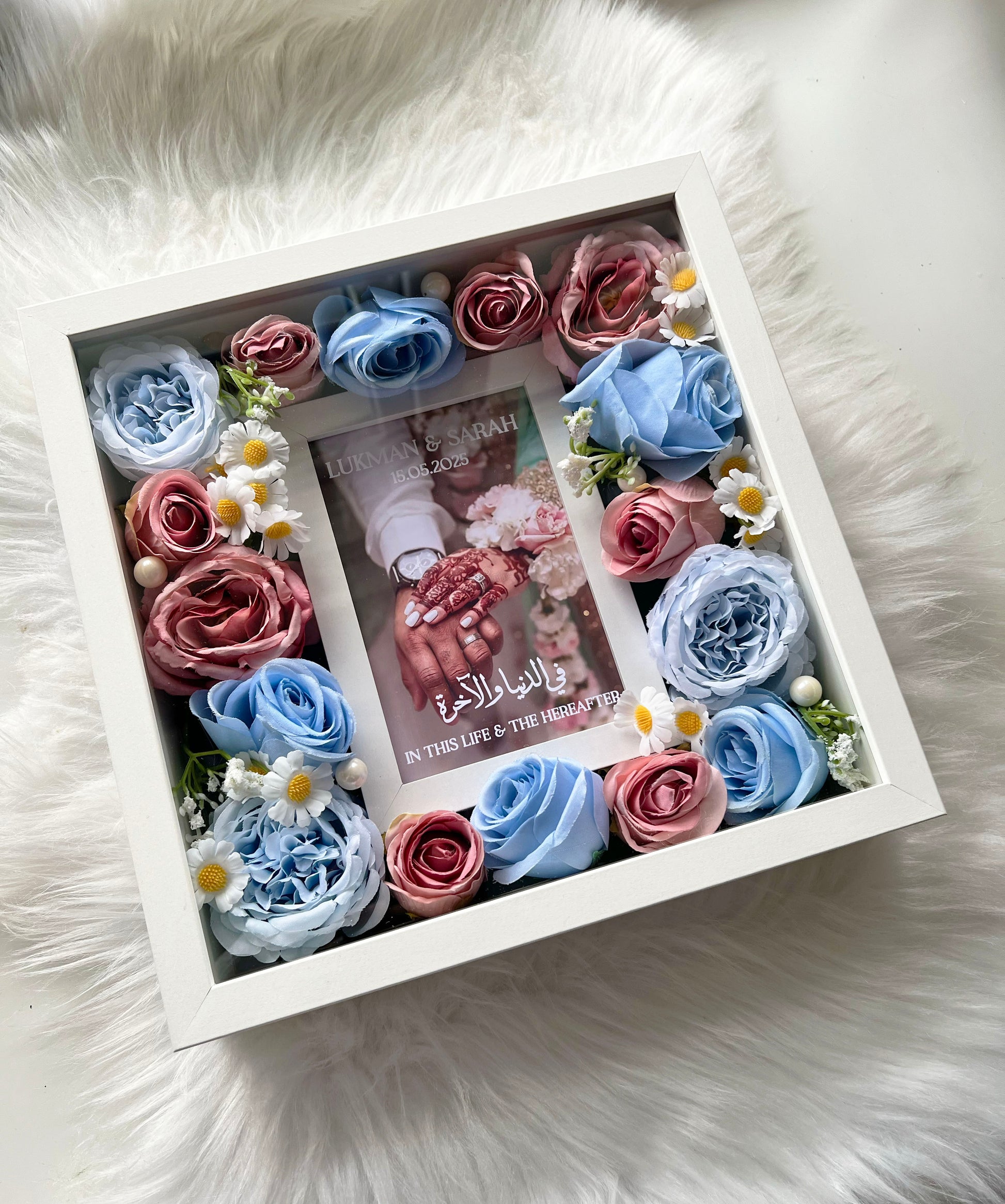Pastel Mix Flower Box Frame