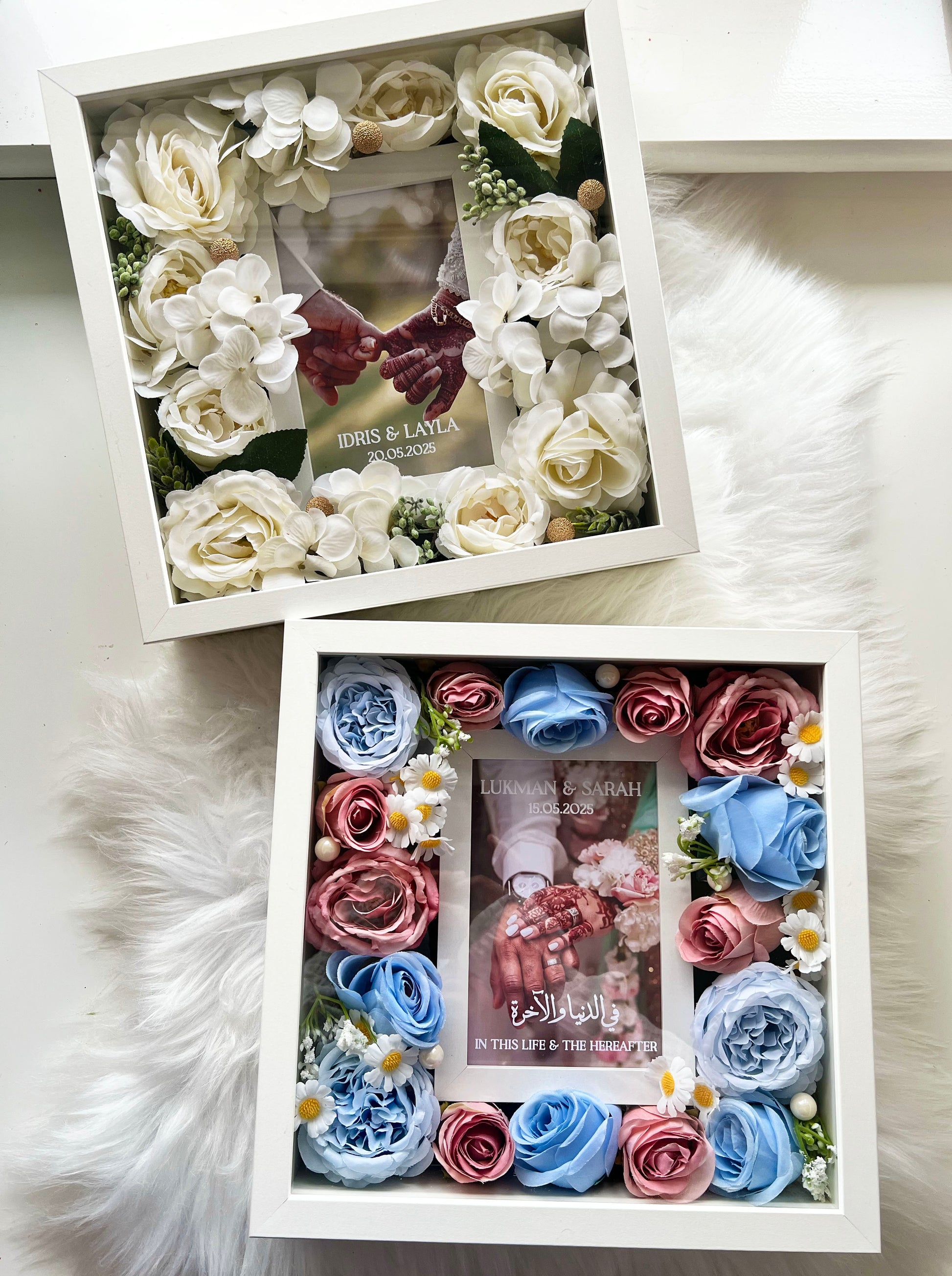 Pastel Mix Flower Box Frame